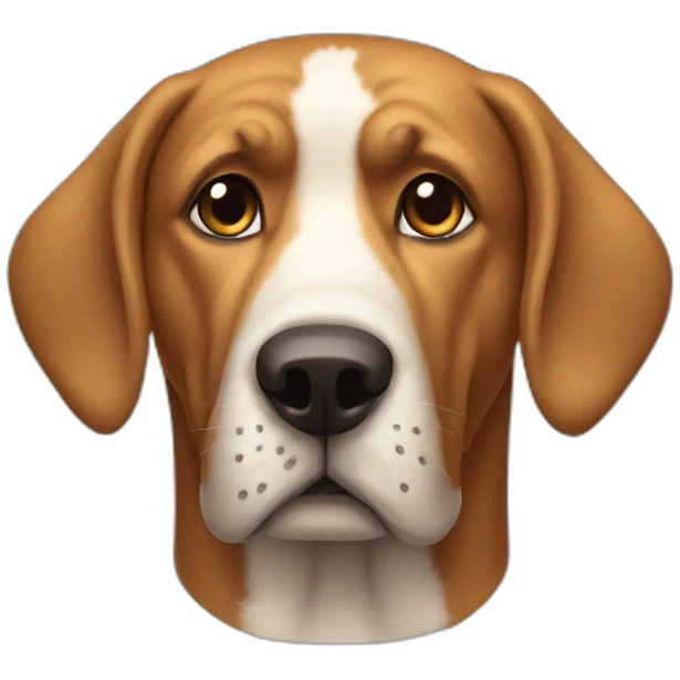 big dog emoji