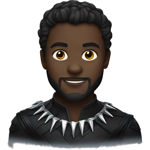 black panther emoji