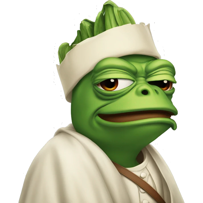 pepe holding Sign that reads Blame King emoji