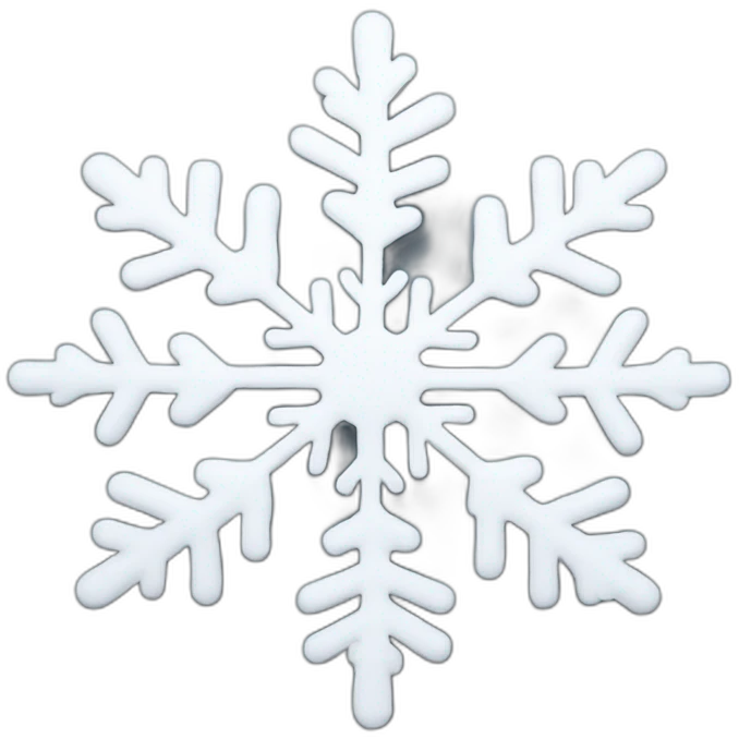 snow flake emoji