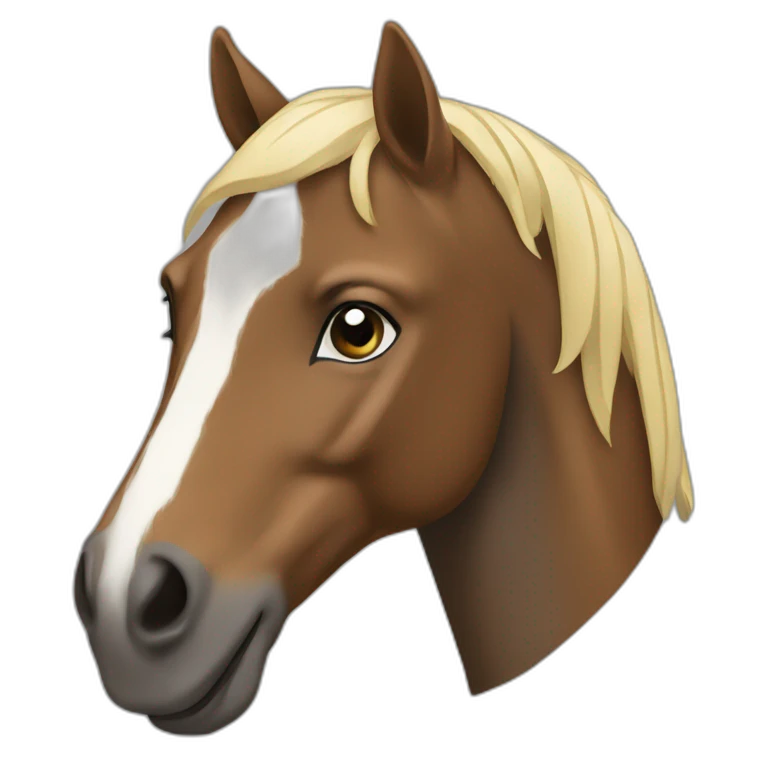 Cheval sur cheval emoji