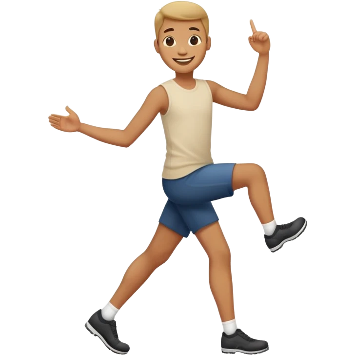 person with 1 leg emoji