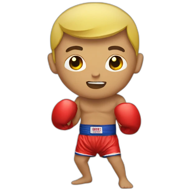 Thaiboxing emoji