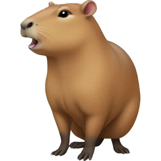 Capybara emoji