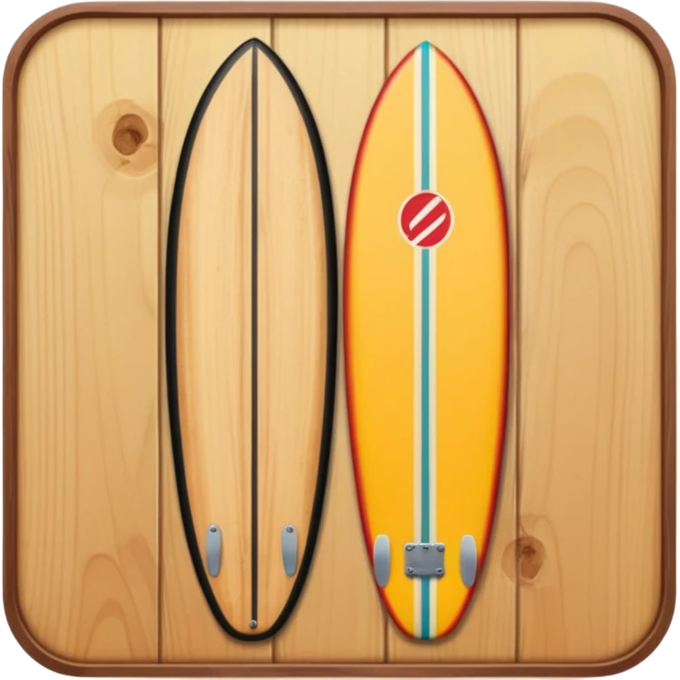 Surfing board emoji