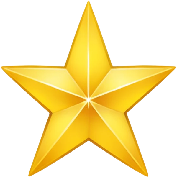 a star emoji split in half, each side clearly separated emoji
