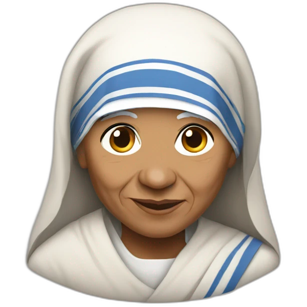 Mother Teresa  emoji