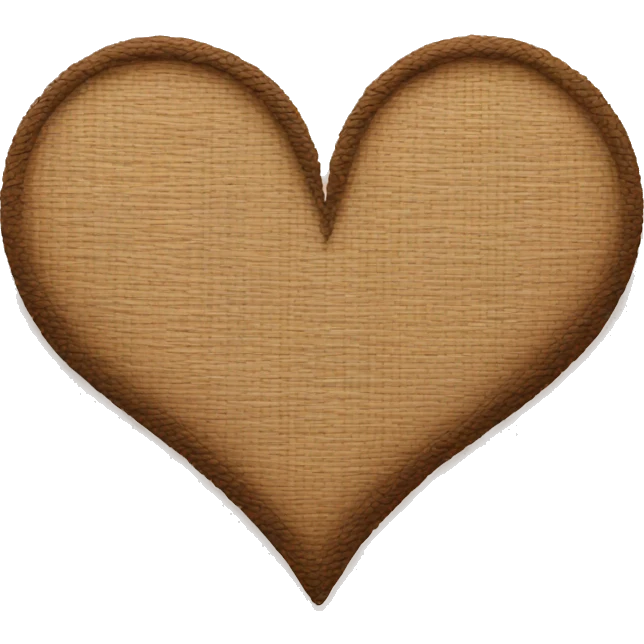 Half heart made by hand and L made by hand to emoji