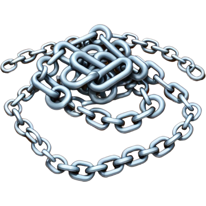 The chains are broken emoji