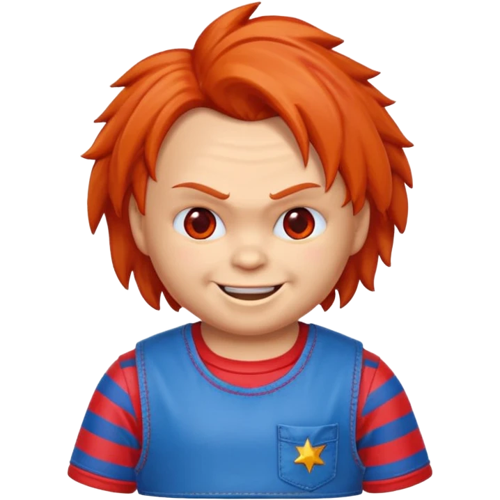 Un emojin de chuky emoji