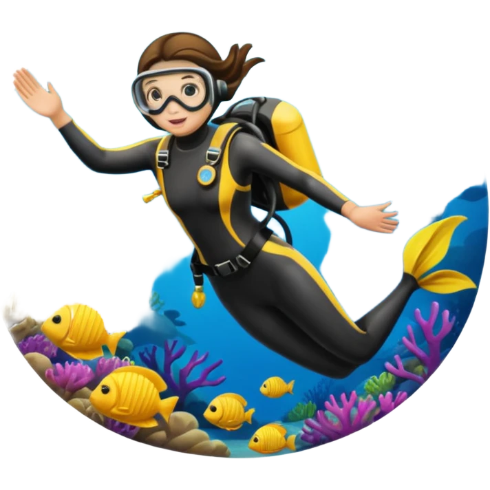 diver woman emoji