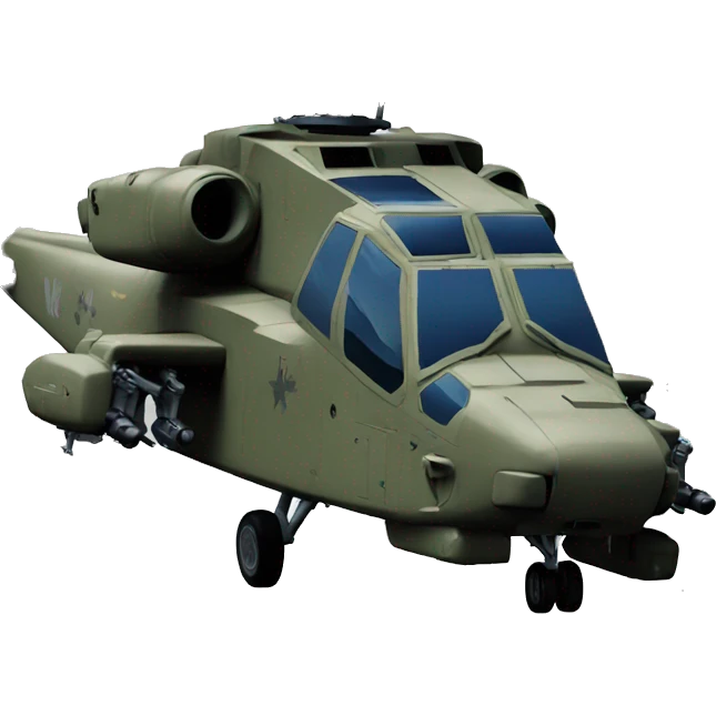Apache helicopter emoji