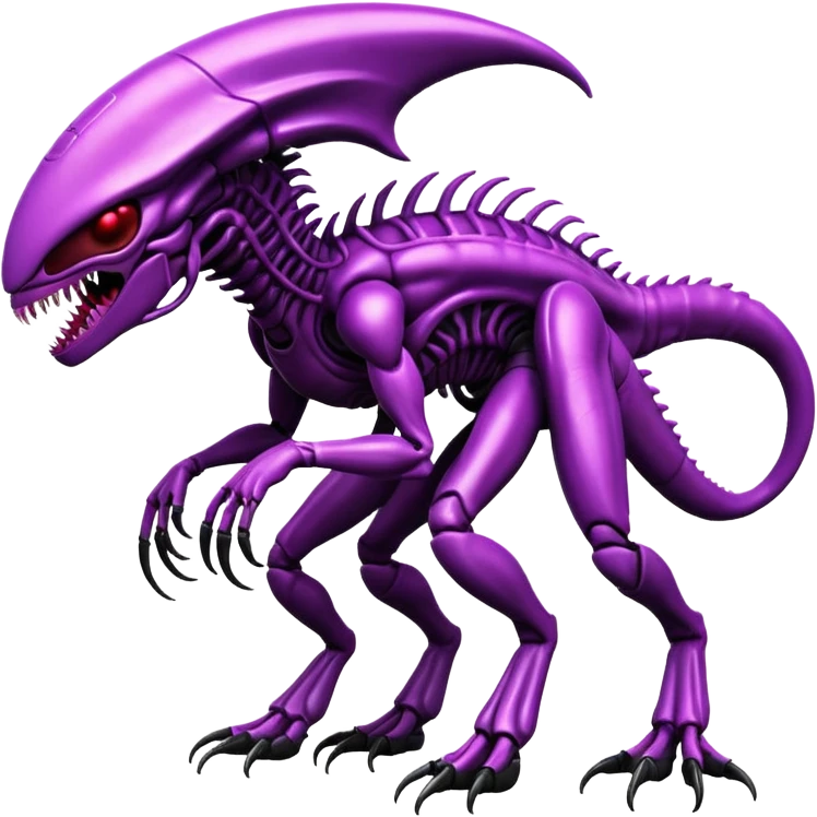 Abstract Venom-Xenomorph-Genesect-ET-hybrid-fantasy-creature emoji