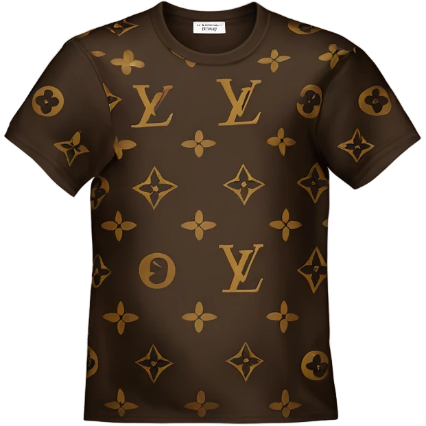 Louis Vuitton t shirt emoji
