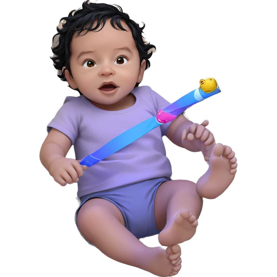 barefoot black-haired girl portrait emoji