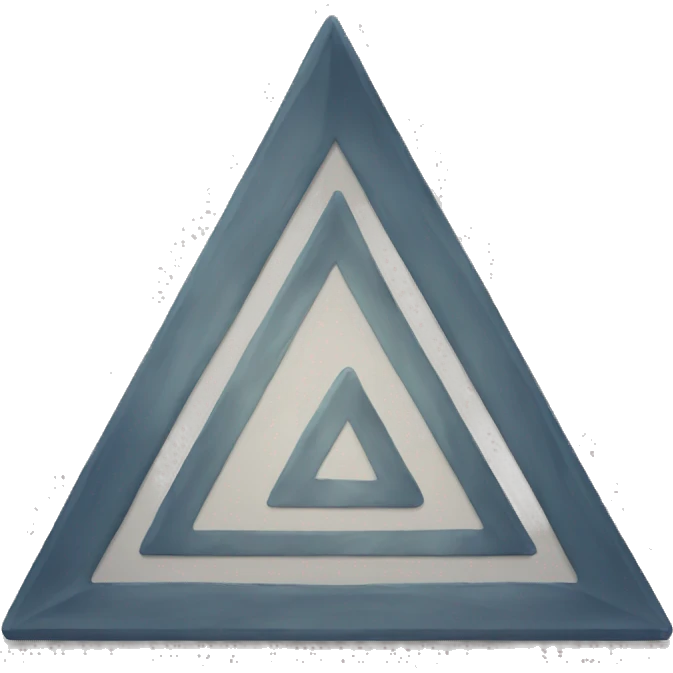 Triangle careful emoji