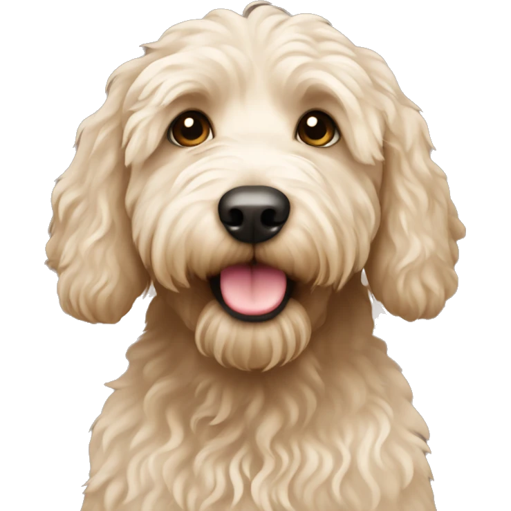 Labradoodle  emoji