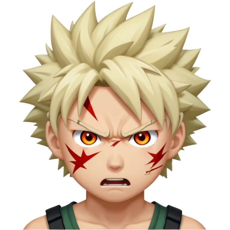 Katsuki Bakugo angry emoji