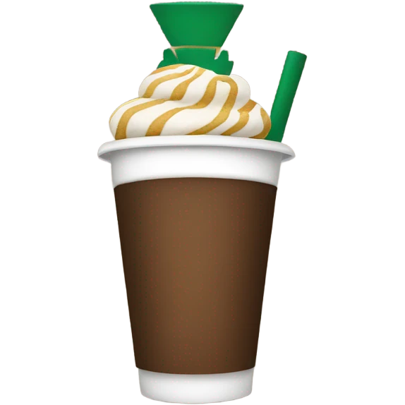 Starbucks coffee emoji