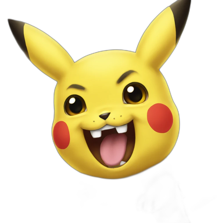 Pikachu pantera emoji