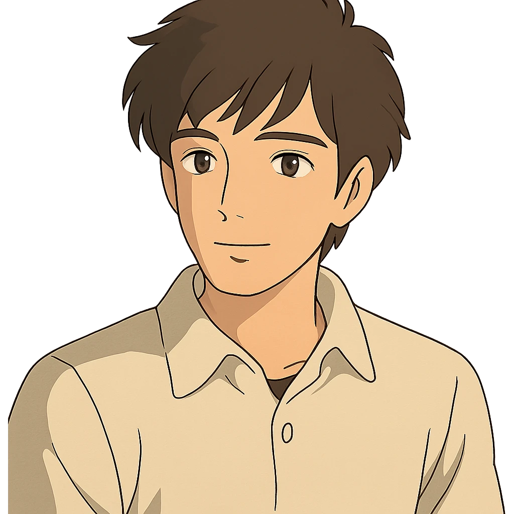 handsome guy, soft lighting, gentle expression emoji