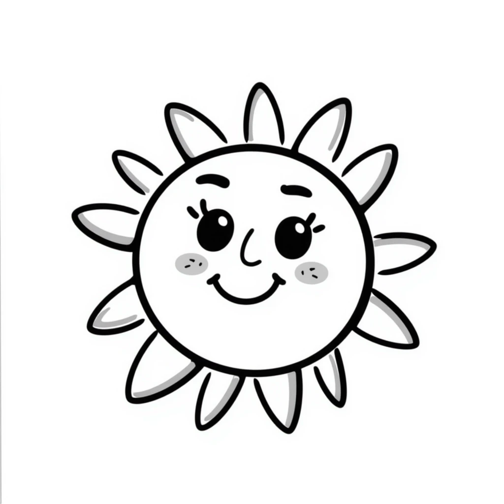 smiling sun emoji