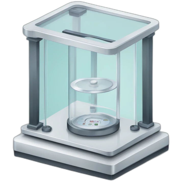 empty METTLER TOLEDO analytical balance emoji