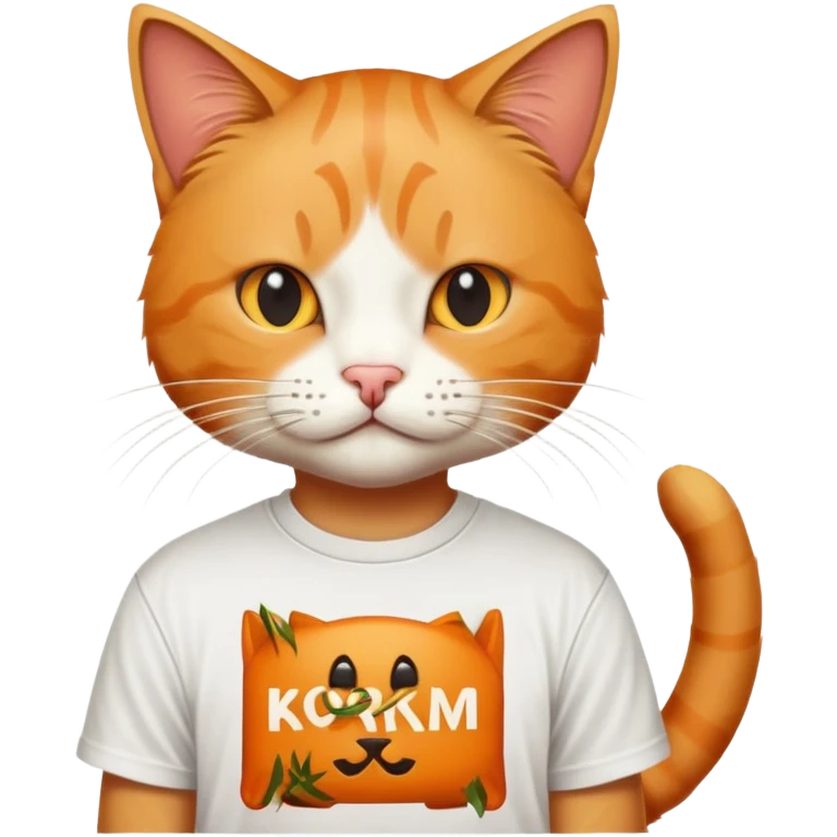 Cat and he loves rock group Korn emoji