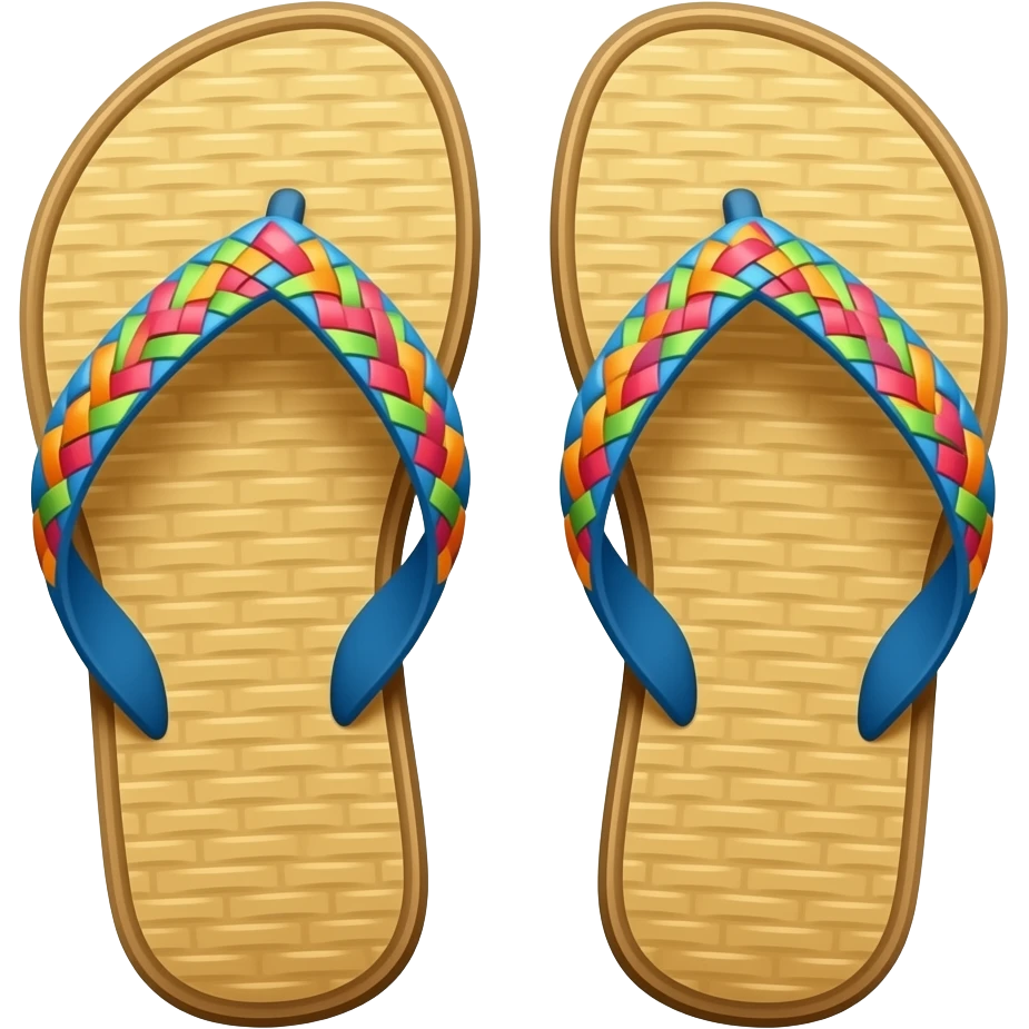beach sandals belt emoji