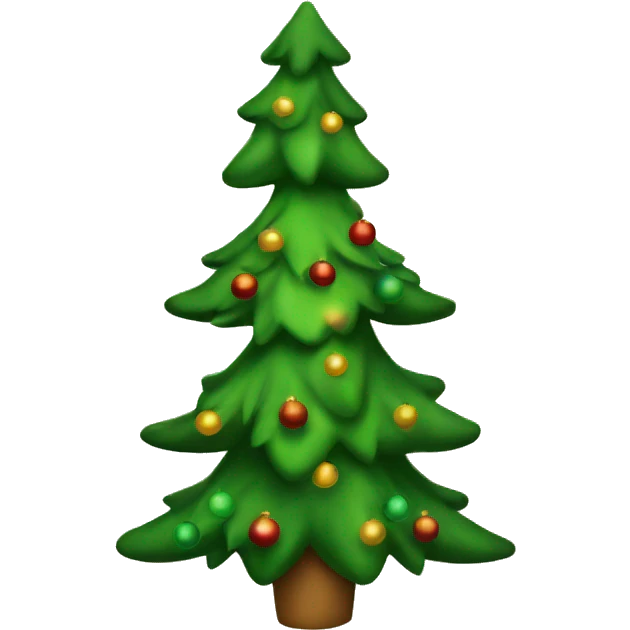 Christmas tree emoji