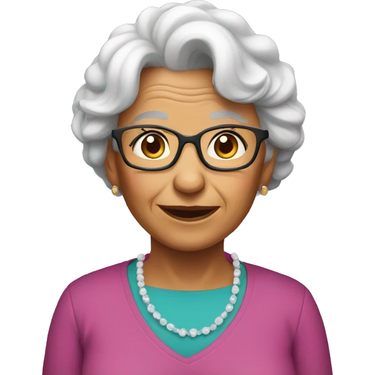 Grandma birthday emoji