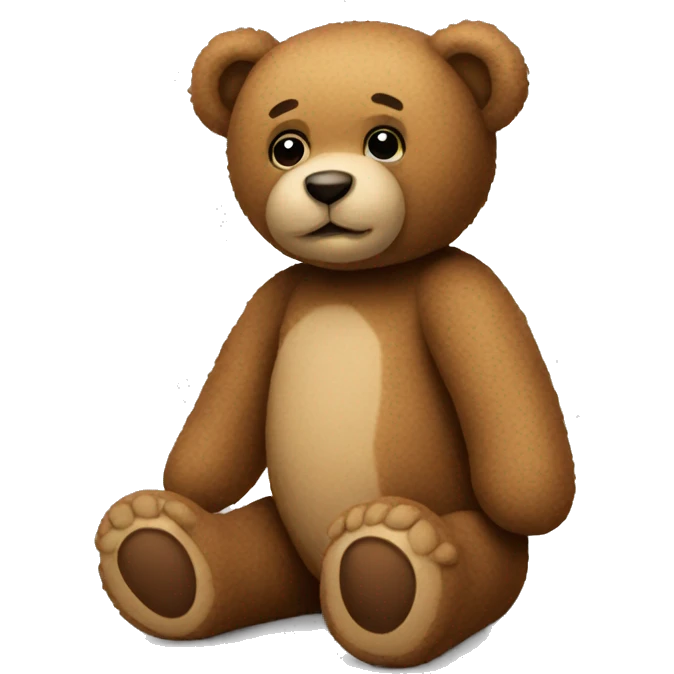 Teddy bear emoji