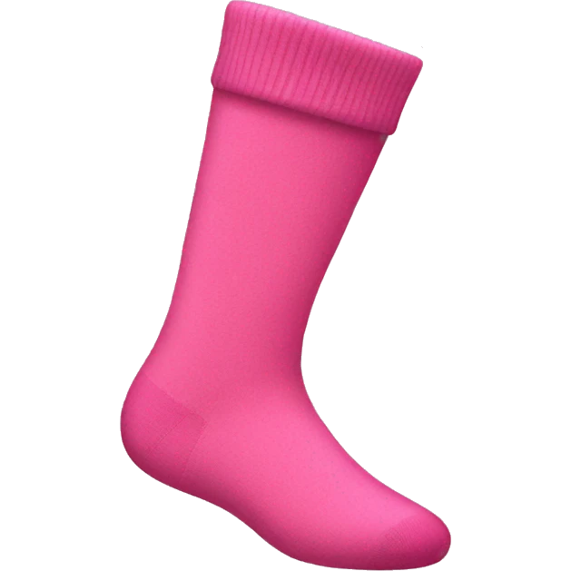 Pink socks emoji