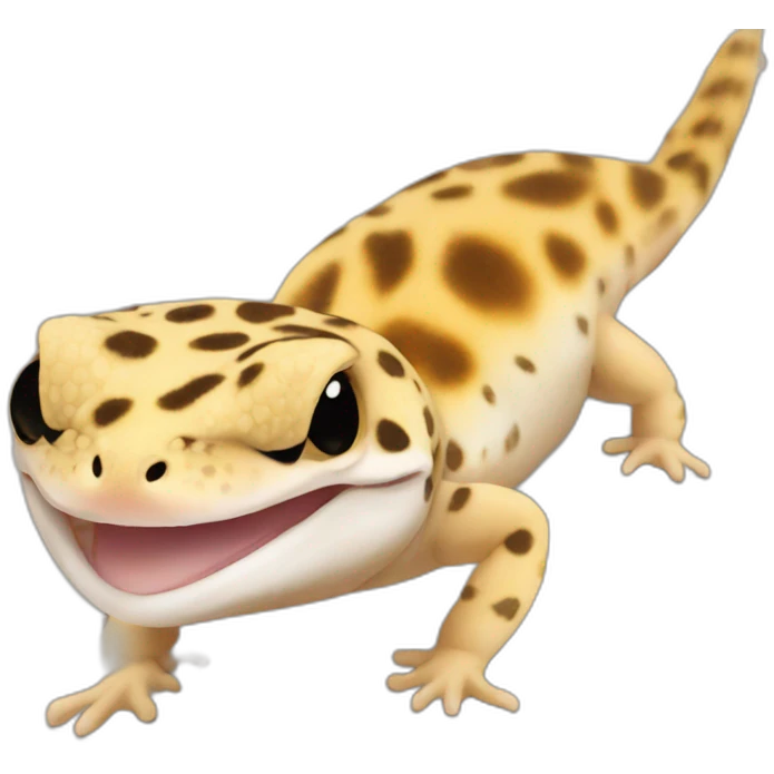 Leopard gecko emoji