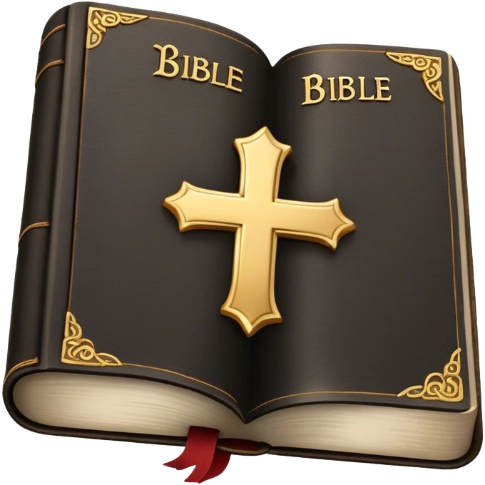 open covers of bible emoji