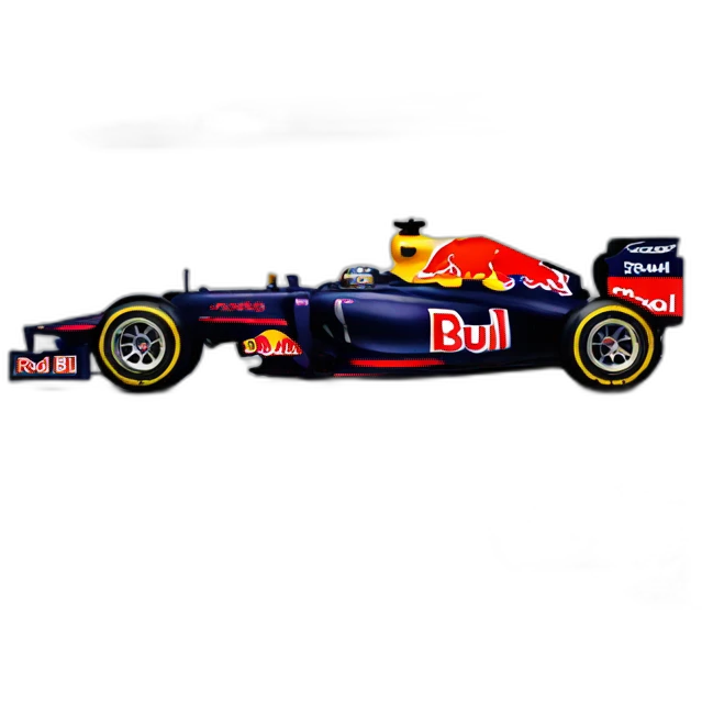 formula 1 car red bull livery  emoji