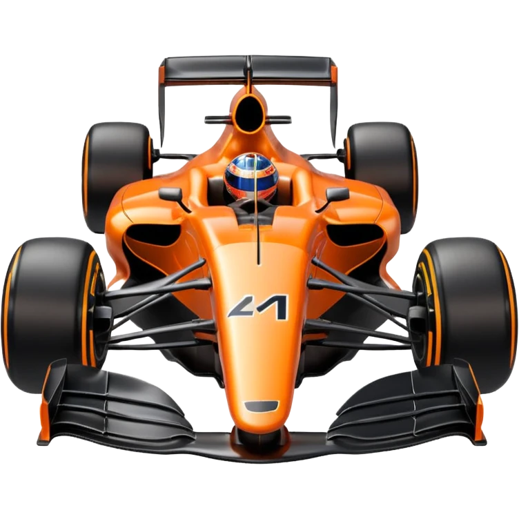 formula one mclaren emoji