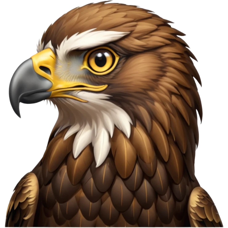 Golden eagle emoji