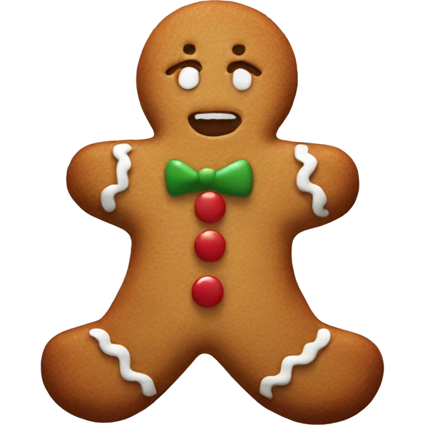 gingerbread cookie emoji