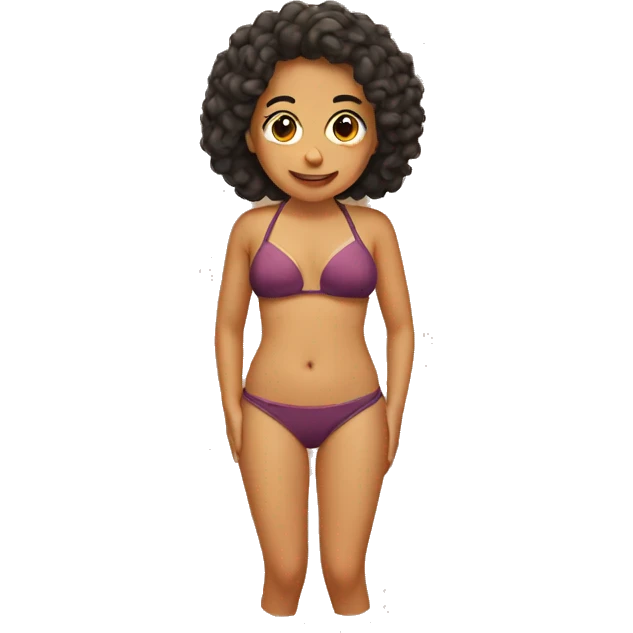  bikini emoji