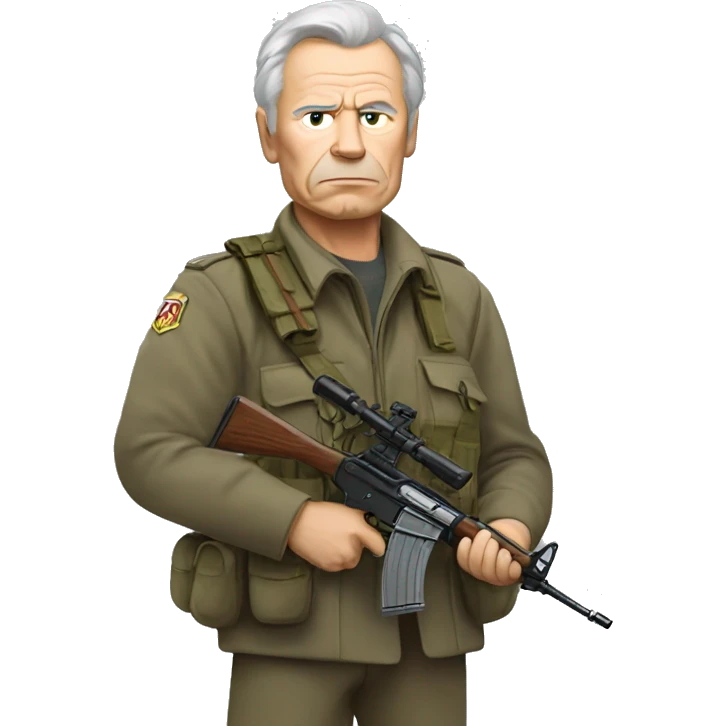 Mikhail Kalashnikov emoji