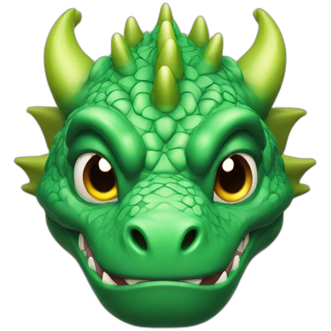 Dragon realistic detailed  emoji