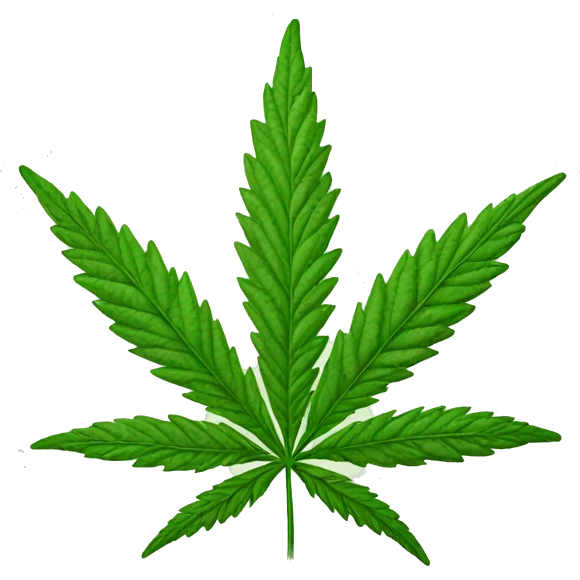 Marijuana leaf ￼ emoji
