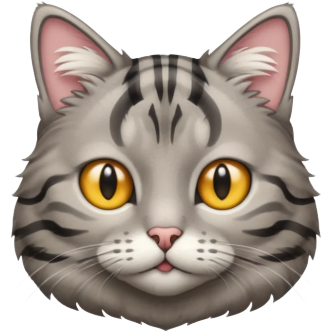 Gray Tabby Cat emoji