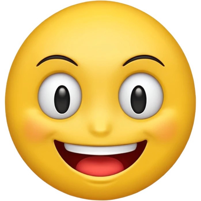 yellow emoji with a devious smile emoji