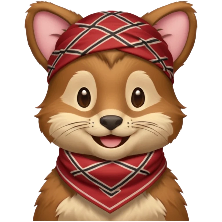 uniformed animal with bandanna emoji