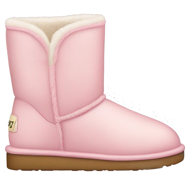 light pink uggs emoji