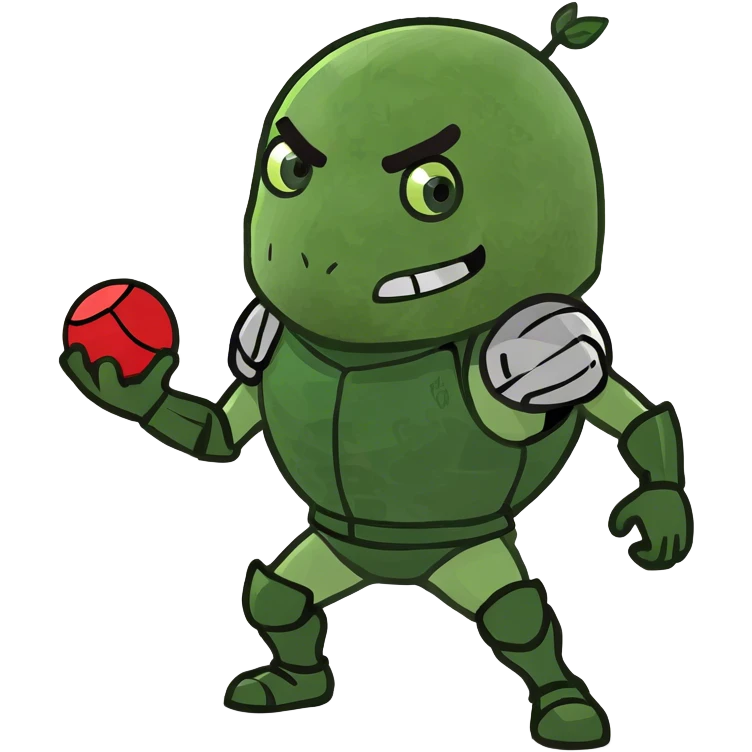 Warrior playing hacky sack  emoji