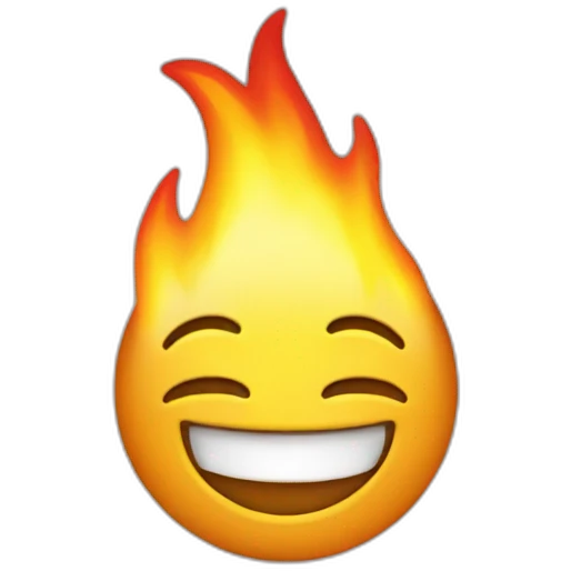laugh fire emoji