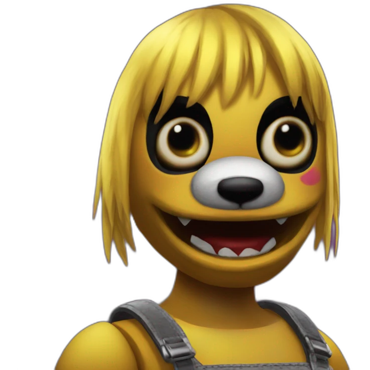 Chica from five night at freddy's emoji